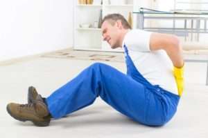 injured maintenance worker