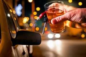Getting in car drunk