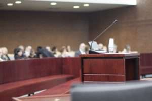 Full courtroom