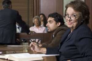 Expert witness in court