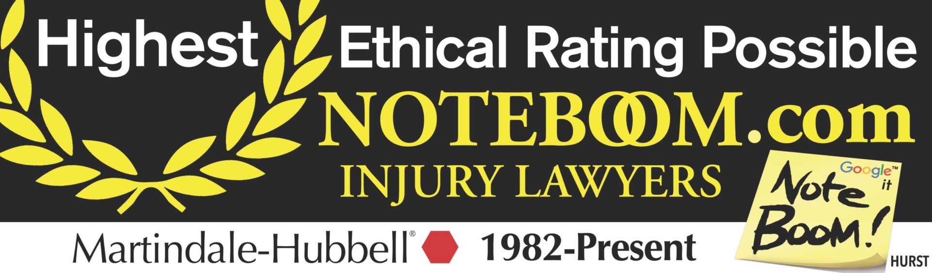 Noteboom - The Law Firm Billboard Advertisements | Our Billboards