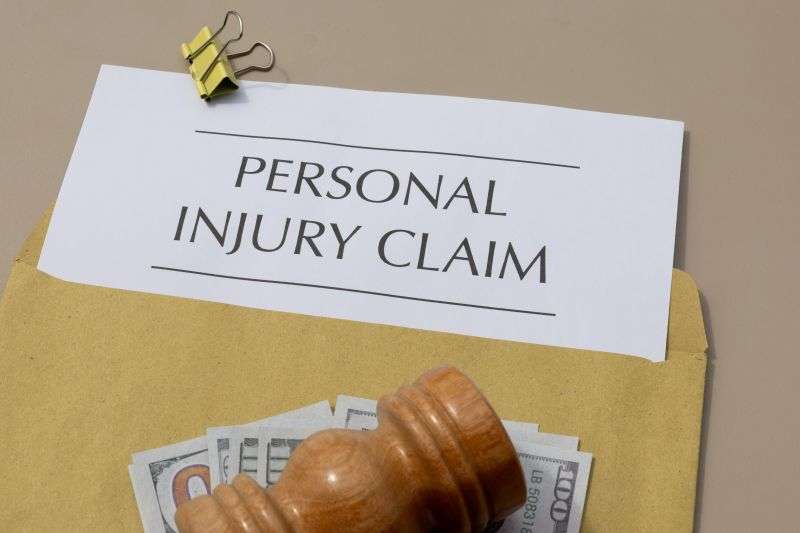 personal injury claim with money