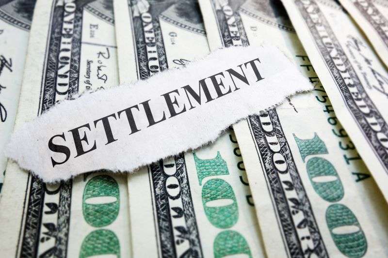settlement money