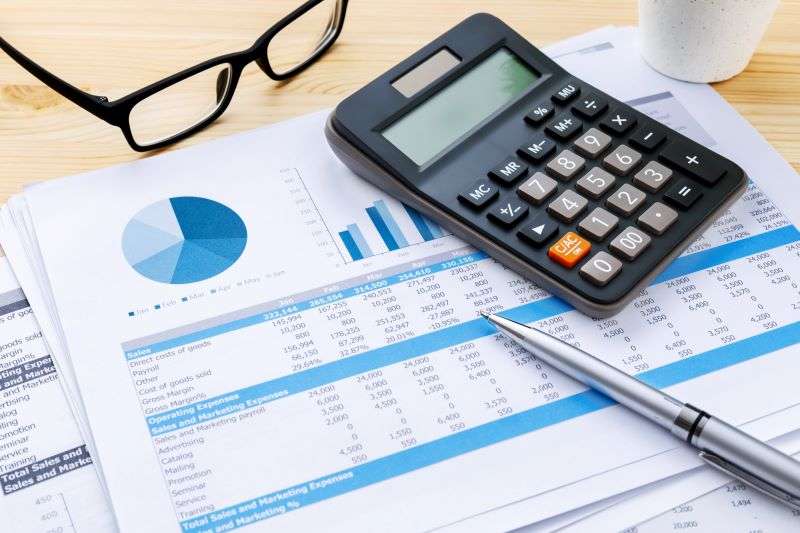 accounting form and calculator